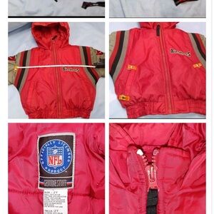 NFL Genuine Stuff Red Jacket